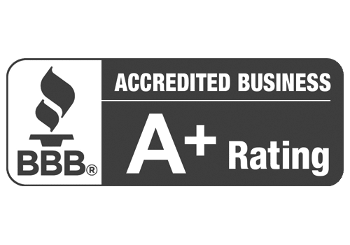 BBB A+ Rating gray