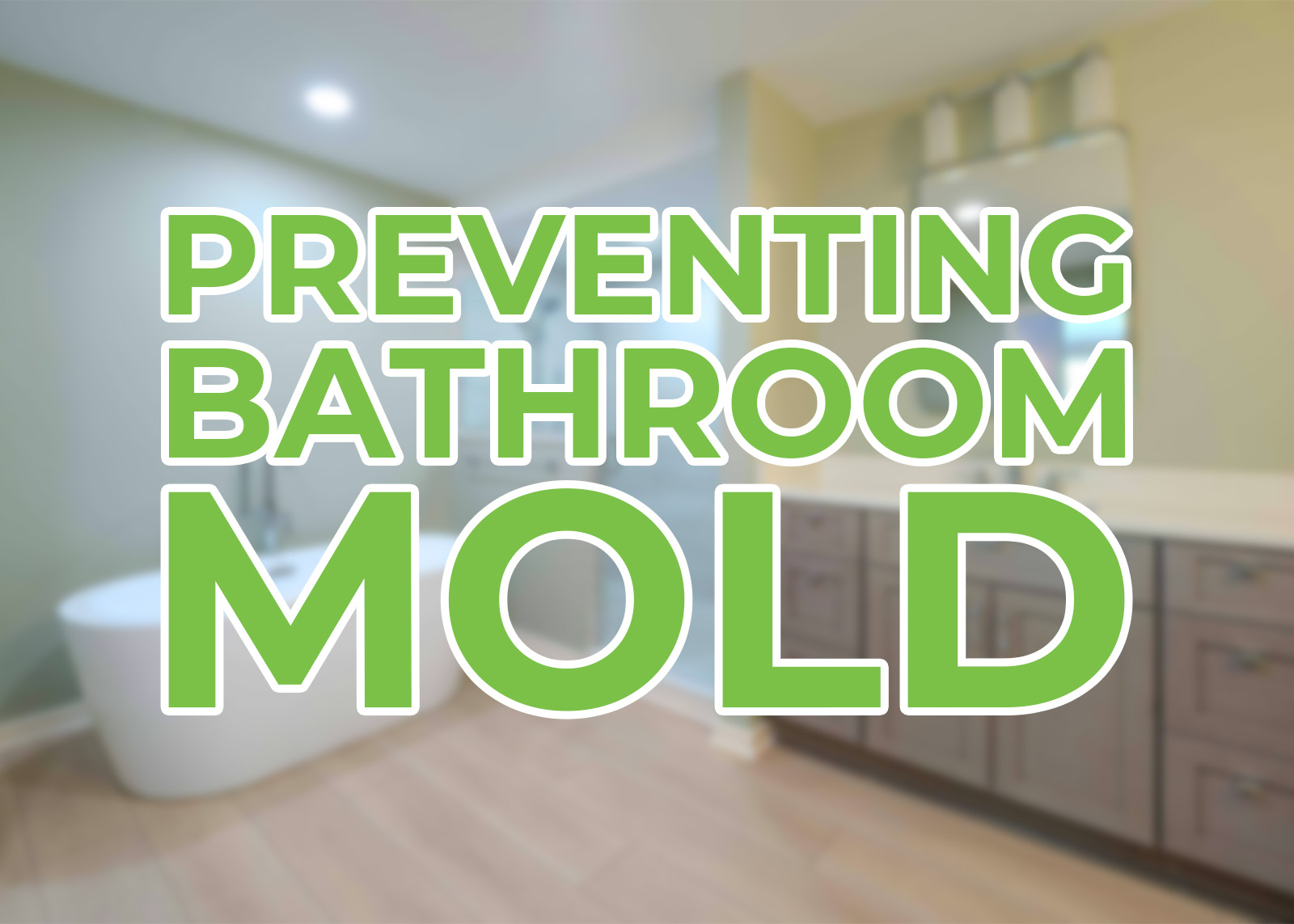 preventing bathroom mold
